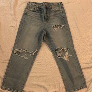 American Eagle highest rise 90s boyfriend jeans size 16 regular